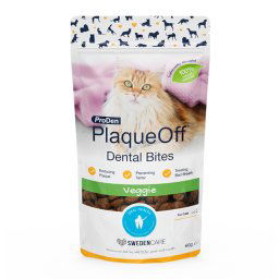 ProDen PlaqueOff Dental Bites para gatos - Pack % - 2 x 60 g - Veggie
