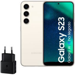 Samsung Galaxy S23 256GB Algodón Libre + Cargador 25W