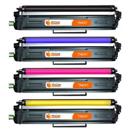 Pccom Essential Brother TN247/TN243 Tóner Compatible Negro/Cian/Magenta/Amarillo Pack 4
