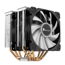 Enfriador CPU Jonsbo CR-2000GT 2 Ventiladores 120mm LED RGB Multi Socket Negro