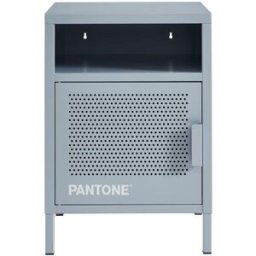 Pantone Mesilla de noche metal gris azul 40cm