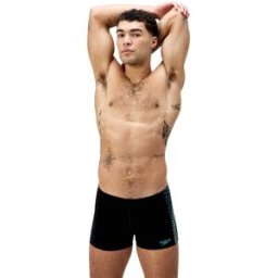 Speedo Bañador de natación para hombre Endurance+ Tech Panel Aquashort . Negro S