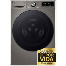 LG Lavadora secadora 11 kg lavado, 6 kg secado, 1400 rpm, inteligencia artificial, Turbowash 360 - F4DR7011AGS. Inox