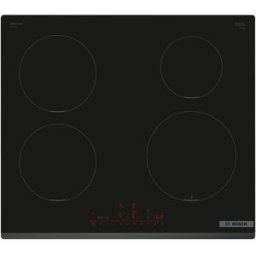 Bosch Placa de inducción Serie 6, PerfectFry Plus, Control placa-campana, PIE631HC1E. Negro
