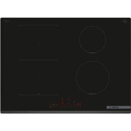 Bosch Placa de inducción Serie 6, 70 cm de ancho, PerfectFry Plus, Control placa-campana, CombiInducción, PVS731HC1E. Negro