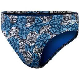 Speedo Bañador de natación para hombre Mens 5cm Escape Brief . Azul M