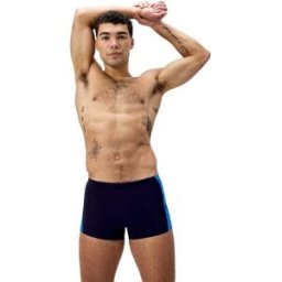 Speedo Bañador de natación para hombre Hyperboom Panel Aquashort . Azul M