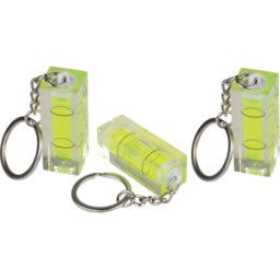 KABELMEISTER KM TOOL-003-3 - Nivel de burbuja con llavero - juego de 3