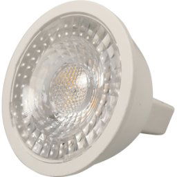 EUROLIGHTING EURL 30CRY00005 - Proyector LED GU5.3, 6,5 W, 600 lm, 2700 K, espectro completo