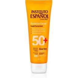 Instituto Español Protector Solar Facial Aloe Vera Spf50+ 75ml