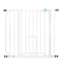 Barrera Carlson Pet Gate con puerta gatera - 76,2 x 73,66 - 92,71 cm (Al x An)