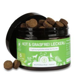 Wolfsbacher Natur Leckerli Digestión saludable y sin hierba - 300 g