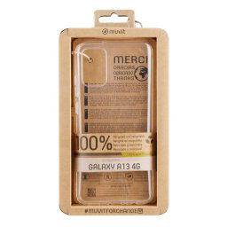 Muvit for Change Funda Recicletek Transparente para Samsung Galaxy A13 4G