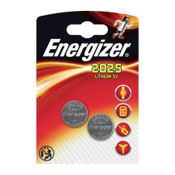 Energizer Pilas de Litio CR2025 2 Unidades