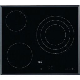 AEG HK623020FB Placa Vitrocerámica 3 Zonas Negra
