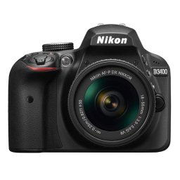 Nikon D3400 24.2MP Bluetooth + Objetivo AF-P 18-55mm F3.5-5.6 VR