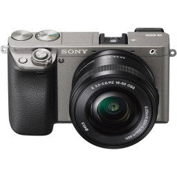 Sony Alpha a6000 24.3MP Gris + Objetivo 16-50mm F3.5-5.6 OSS