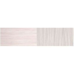Herdasa Cabecero para cama de 150cm blanco-efecto vallado blanco 67x240x3 cm