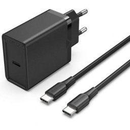 Cargador de Pared Vention FAHBF-EU USB-C 25W + 1x Cable USB-C