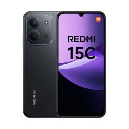Xiaomi Redmi 15C 5G 4GB 256GB 6.9" IPS LCD 120Hz Dual SIM 6000mAh 33W IP64 NFC Android Negro