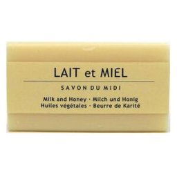 Savon du Midi Jabón Leche y Miel Bio 100g
