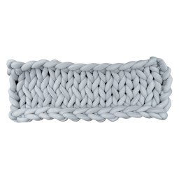 Hamaca Aumüller de punto grueso para ventana - gris