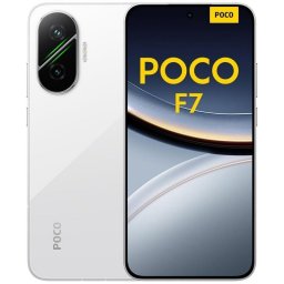 POCO F7 5G 12GB RAM 256GB 6.83" AMOLED Snapdragon 8s Gen 4 6500mAh 90W Blanco Versión Importada