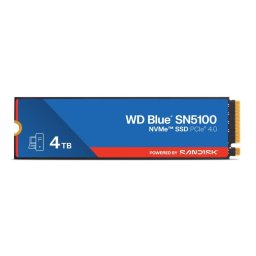 Disco Duro Sandisk WD Blue SN5100 4TB SSD M.2 6900MB/s NVMe PCIe 4.0 Encriptado