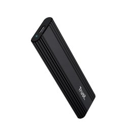 Caja SSD Externa Trust 25806 M.2 Aluminio Negro USB-C 10 Gbit/s