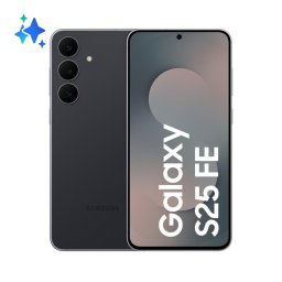 Samsung Galaxy S25 FE 8GB 128GB 6.7" AMOLED 5G Dual SIM Cámara 50MP IP68 Android Negro