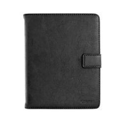Funda para libro electrónico Woxter EB26-009 Universal 6" cuero negro con luz integrada