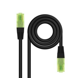 Cable de red Nanocable 10.20.1402-BK RJ45 CAT.6 UTP 2 m Negro