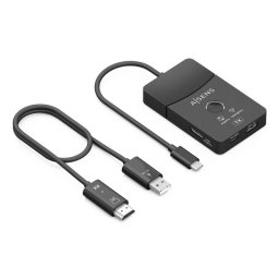 Docking Aisens ASWL-H2KDC30M05-BK USB-C HDMI 4K60Hz Inalámbrico 100W PD