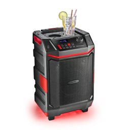 Altavoces NGS Portátiles Inalámbricos Bluetooth 300W IPX6 con luces LED y trolley