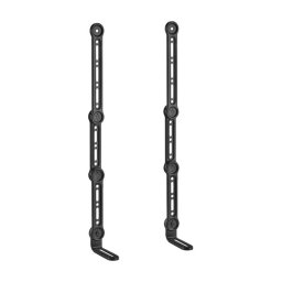 Soporte barra de sonido Aisens SPK04U-377 ajustable, acero, 15 kg, negro