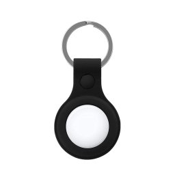 Cool Llavero Silicona Negro Compatible con AirTag