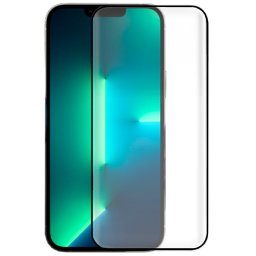 Cool Protector Pantalla Cristal Templado Full 3D Negro para iPhone 13/13 Pro/16e