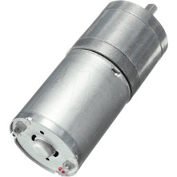 EKULIT GM71,1 6V - Motor reductor 71,1 mm, 1:75, 6 V CC