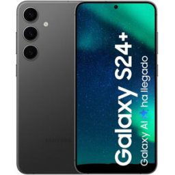 Samsung Galaxy S24+ 12GB + 256 GB móvil libre (Reacondicionado Grado A). Negro ónyx 256 GB + 12 GB RAM