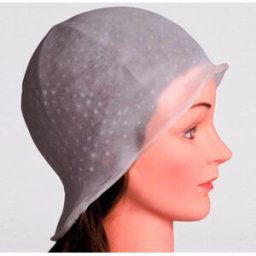 Efalock Star Streak Silikonhaube Azul, talla XL