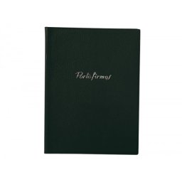 Portafirmas saro 320 pvc gofrado 20 departamentos color negro