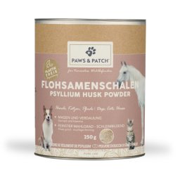 PAWS & PATCH Polvo de cáscara de psyllium - 250 g
