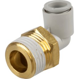 SMC PNEUMATIK KQ2L10-04AS - Racor enchufable, acodado, orientable, R1/2 10 mm de di&aacut