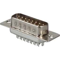 FREI D-SUB ST 15 - Conector D-SUB, 15 polos, conector hembra para soldadura
