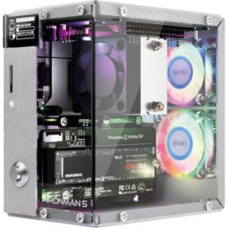 FREI RPI PIRONMAN 5 - Carcasa para Raspberry Pi 5, SSD M.2 NVMe Pironman 5