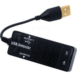 FREI RPI USB METER2 - RASPBERRY PI - Amperio/voltímetro, 2x, USB