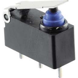 OMRON D2AW-A062D R - Microinterruptor subminiatura, 1x apagado, palanca plana