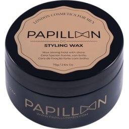 Papillon Cera de peinado de fijación fuerte y poco brillo 75g