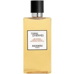 Hermès Gel de ducha capilar y corporal delicadamente perfumado Terre D' 200mL