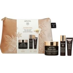 Apivita Pack Queen BeeCrema Regeneradora Liegera 50ml + Sérum 10 ml + contorno de ojos 1,5ml